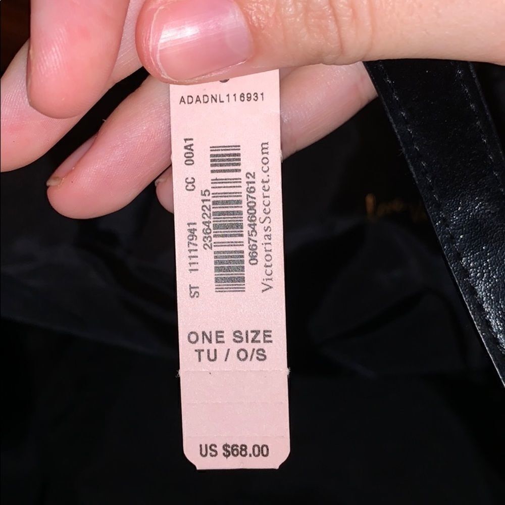 Victoria's Secret NWT Striped Sequence Tote Bag - Picture 5 of 6